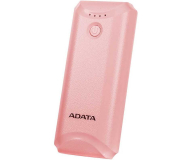 ADATA Power Bank P5000 (5000 mAh, różowy) - 546274 - zdjęcie 1